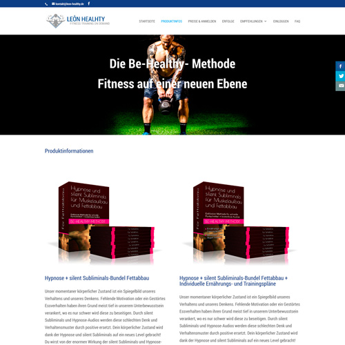 Die Be-Healthy-Methode… Fitness auf einer neuen Ebene