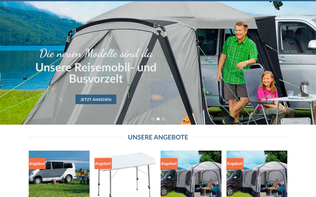 PuG realisiert camper-onlineshop.de